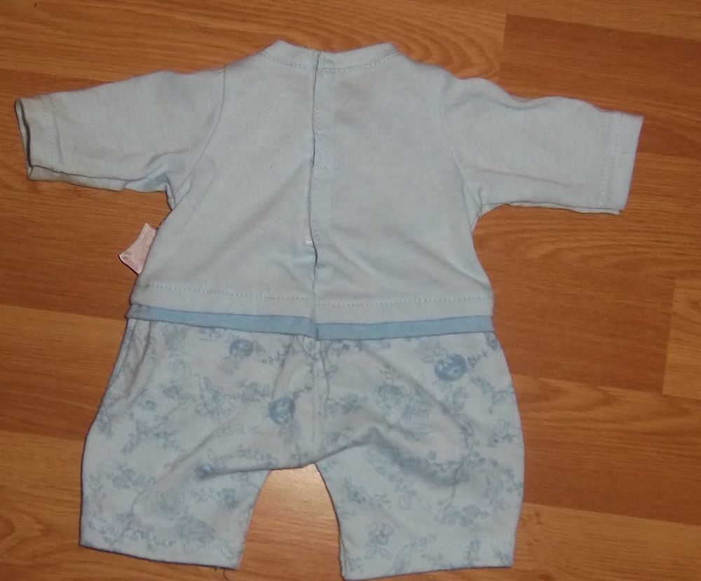 Combinaison baby boy Zapf creation poupon 40 cm Jeux / jouets