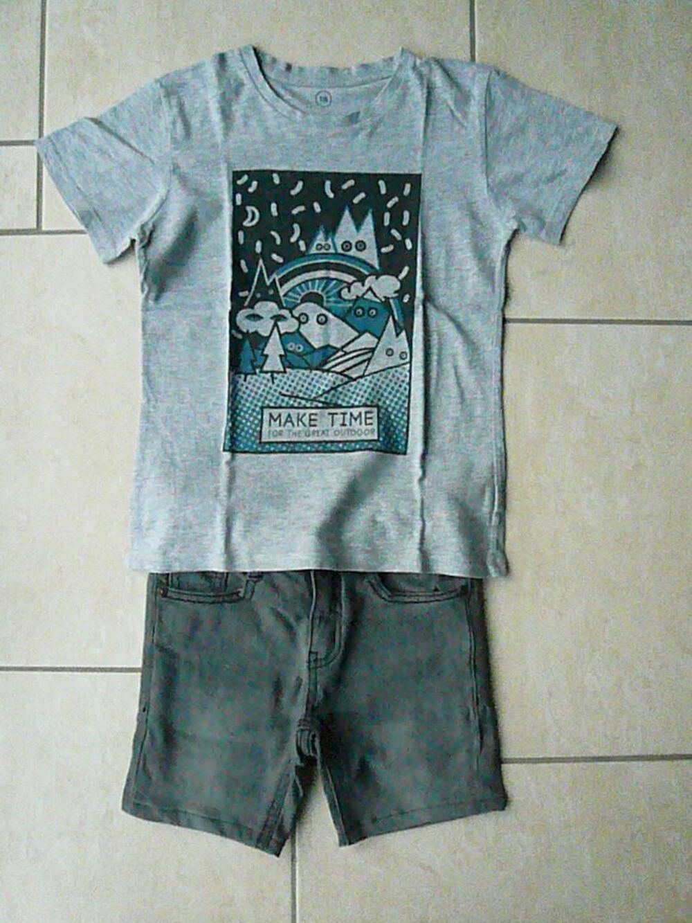 Ensemble 2 pi&egrave;ces 7 ans (n&deg;8) Vtements enfants