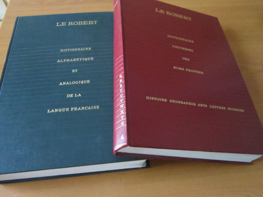 COLLECTION DICTIONNAIRE ROBERT 11 TOMES Livres et BD