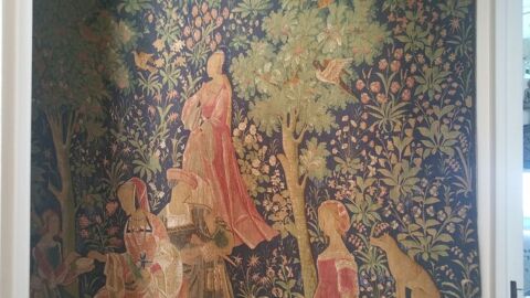 tapisserie  achet�e musee art de rambouillet 450 Lion-sur-Mer (14)