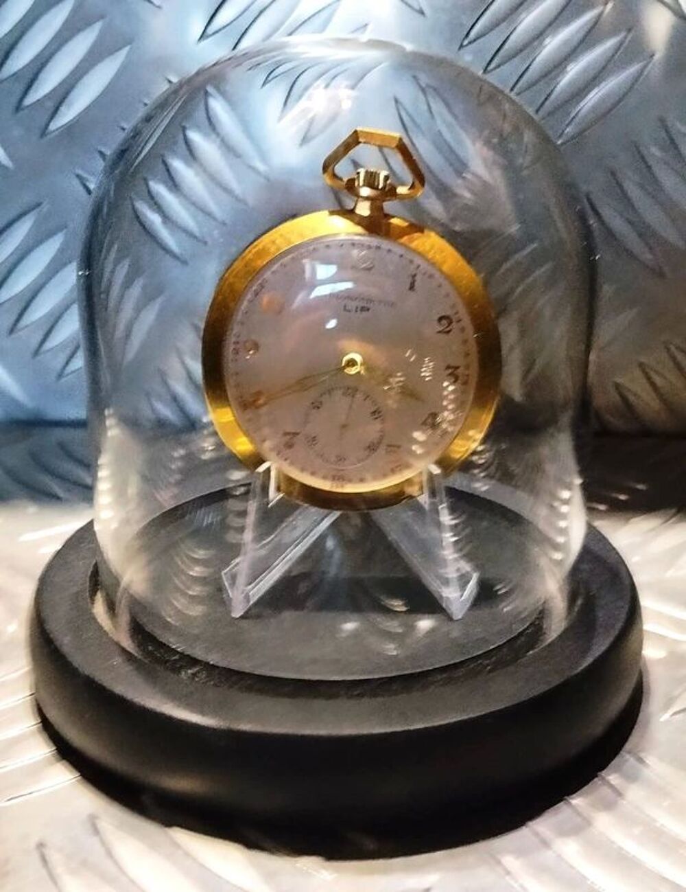 Montre Gousset LIP num&eacute;rot&eacute;e en plaqu&eacute; or galvanique Bijoux et montres