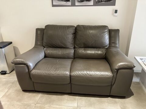 CANAPE CUIR 2 PLACES ALTONI MADE IN ITALY 150 Craponne (69)