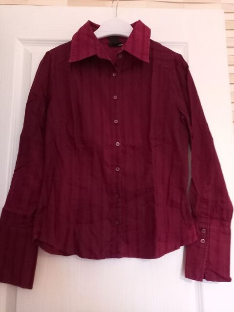 Chemise homme manches longues bordeaux marque H&M taille 38 4 Villiers (86)
