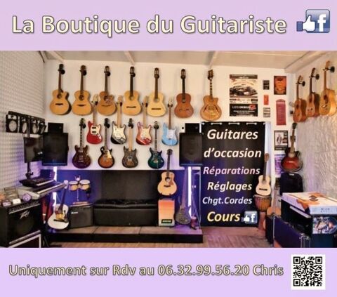 Guitares Vintage occasion 100 Sainte-Genevive-des-Bois (91)