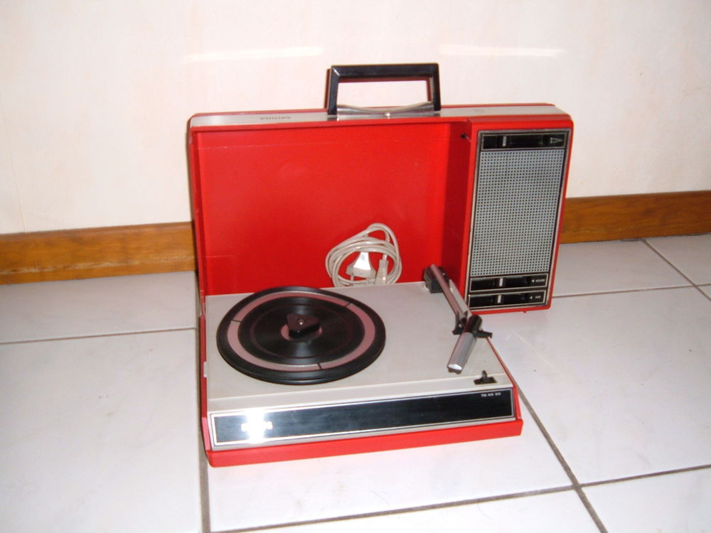TOURNE DISQUES vintage 1970 Audio et hifi