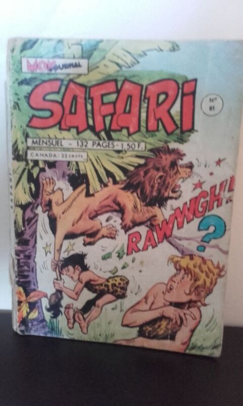 BD - Safari N61 Septembre 1972 3 Angers (49)