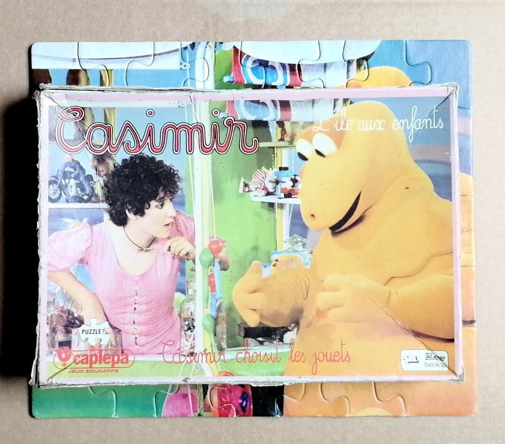 Puzzle Casimir choisit les jouets - Complet - Capiepa Jeux / jouets