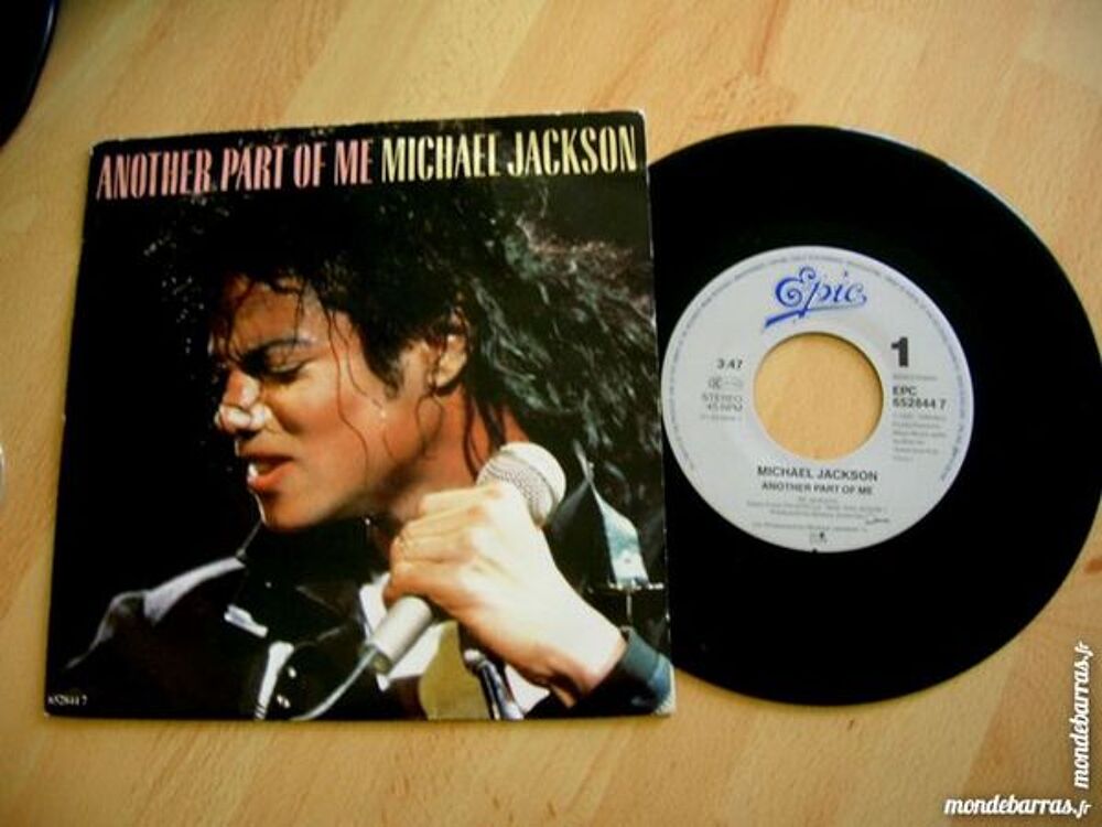 45 TOURS MICHAEL JACKSON Another part of me CD et vinyles