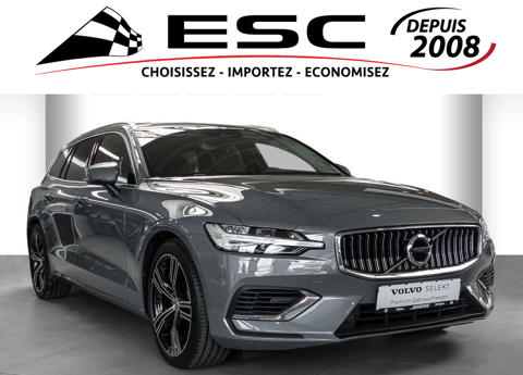 Volvo V60 T6 AWD Recharge 253 ch + 145 ch Geartronic 8 R-Design 2022 occasion Lille 59000