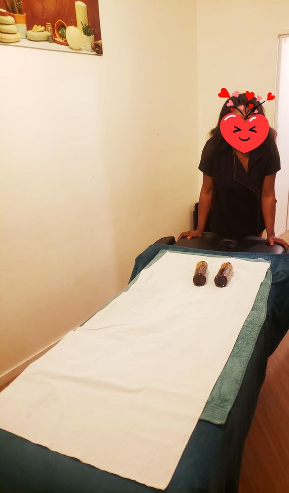   Massage relaxant, veil des sens  