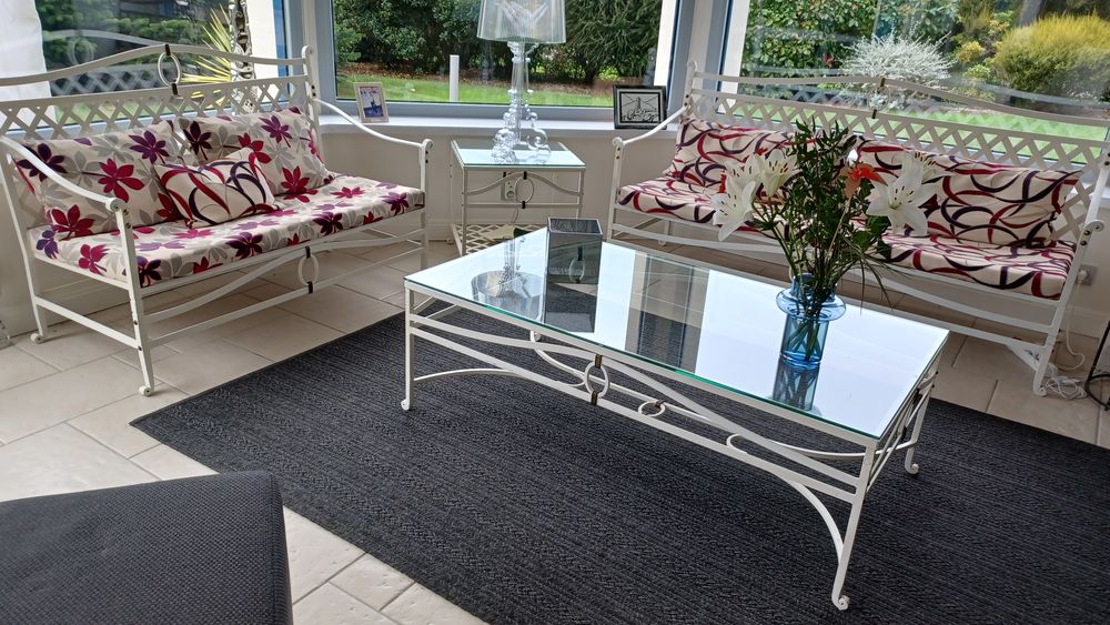 Salon fer forg&eacute; Meubles