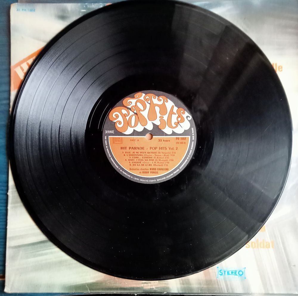 MARIO CAVALLERO / 5 X DISQUES 33 TOURS CD et vinyles