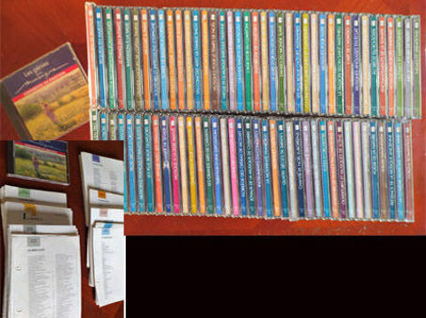 Collection de 80 cd's avec fascicules + range Cd'S        80 Linselles (59)