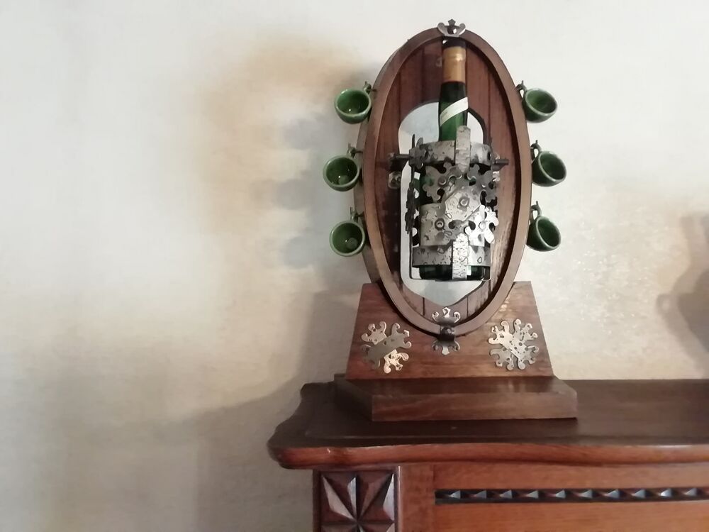 Service &agrave; liqueur rustique f&ecirc;te des p&egrave;res Cuisine