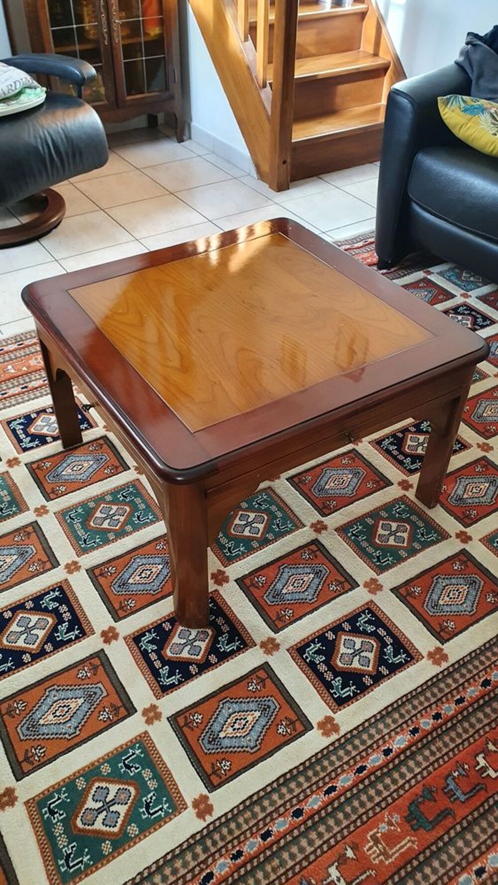 Table basse salon merisier Meubles