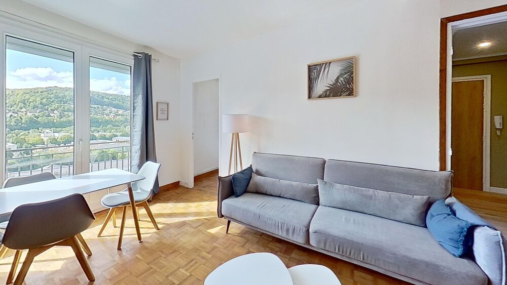Location Appartement T4 meublé 89 m² ? 3 chambres ? Rouen Saint-Hilaire / CHU Rouen