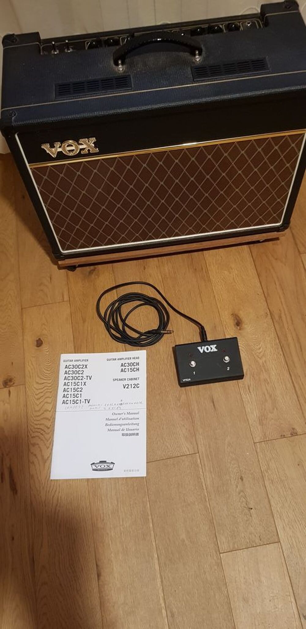 Ampli VOX AC 15 C1 Instruments de musique