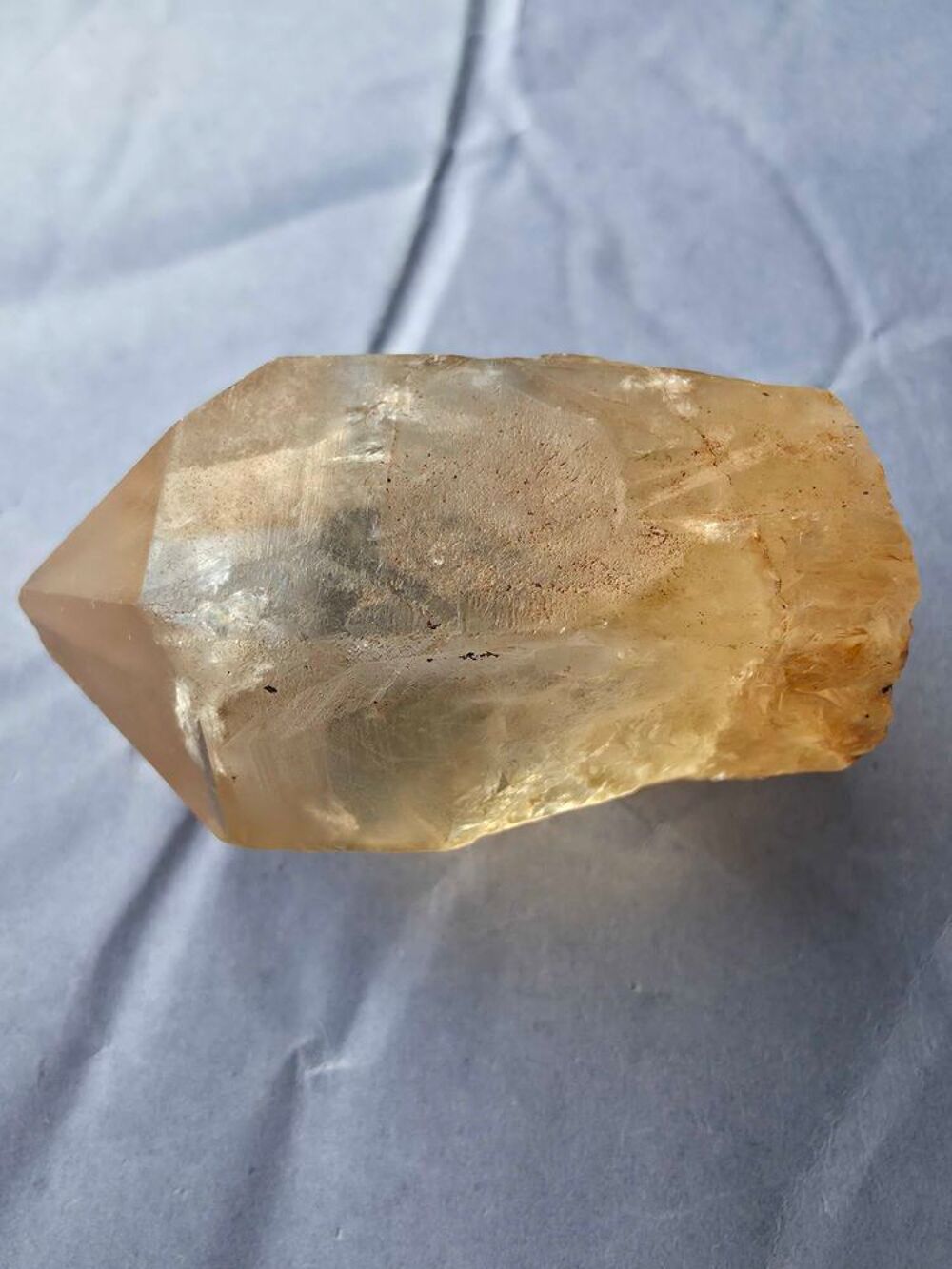V&eacute;ritable Citrine de Kolwezi RDC-Pierre Naturelle 60g 