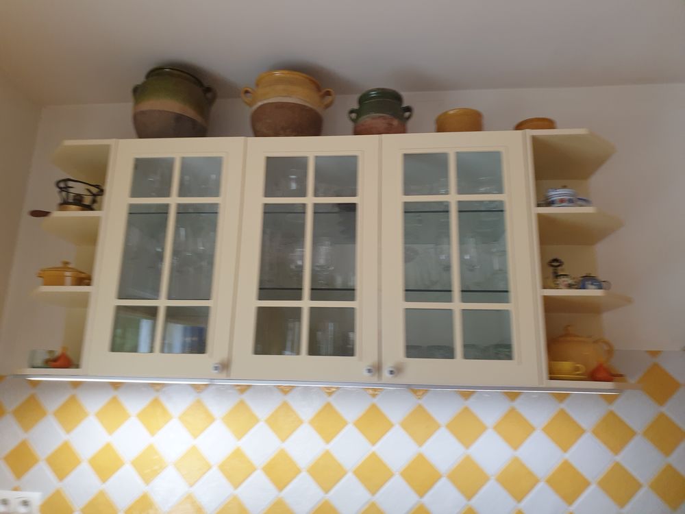 Cuisine jaune paille Meubles