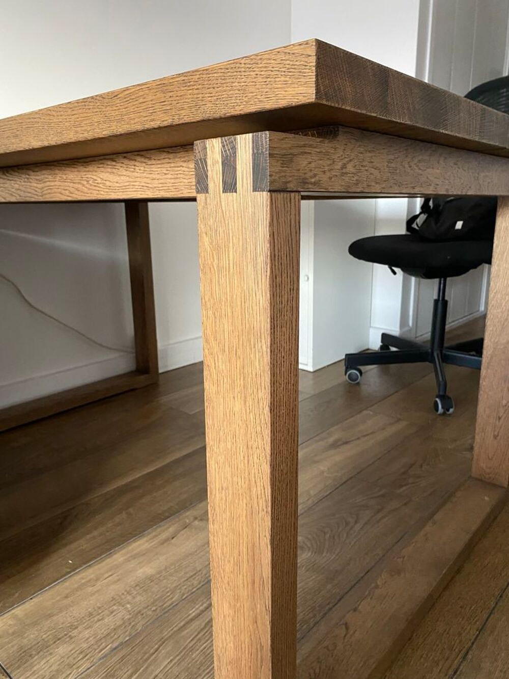 Table Moderne en Bois Brun excellent &eacute;tat Meubles