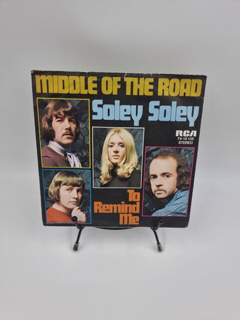 Vinyle 45 tours Middle of the Road : Soley Soley  4 Vulbens (74)