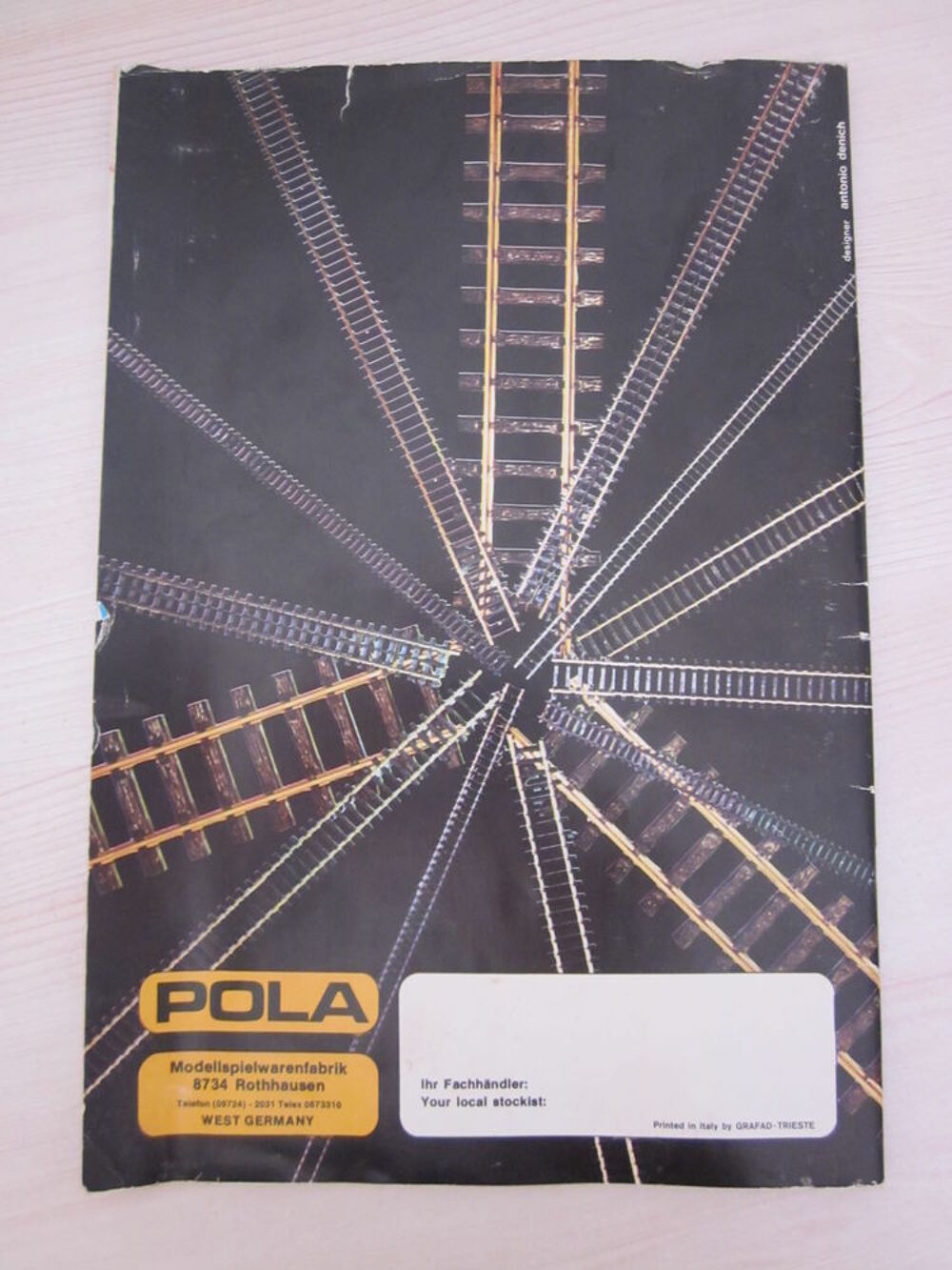 
Catalogue Pola 1977 rmod&egrave;les N et HO super rare mod&eacute;lisme Jeux / jouets