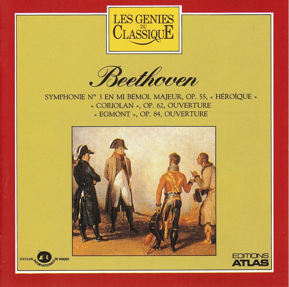 CD Beethoven Symphonie N&deg;3 "H&eacute;ro&iuml;que" CD et vinyles