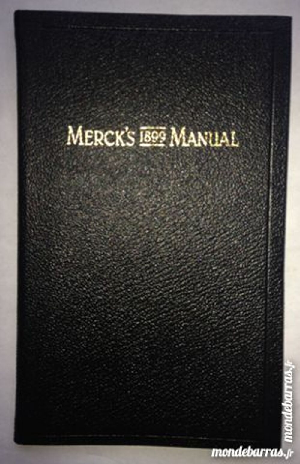 Merck's Manual 1899 Livres et BD
