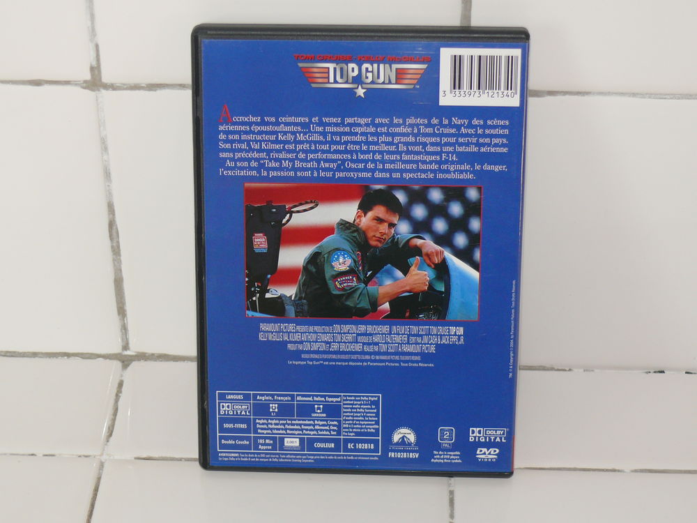 DVD : "Top Gun" DVD et blu-ray