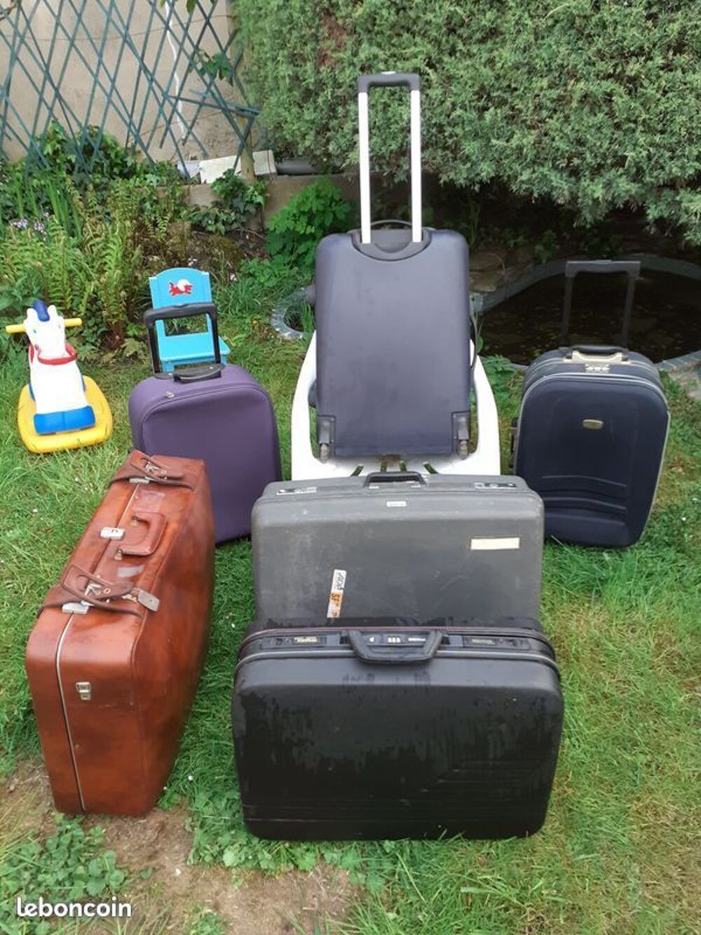 GRANDE VALISE-Valise A ROULETTES-VALISE RIGIDE-DELSEY-Valise Maroquinerie