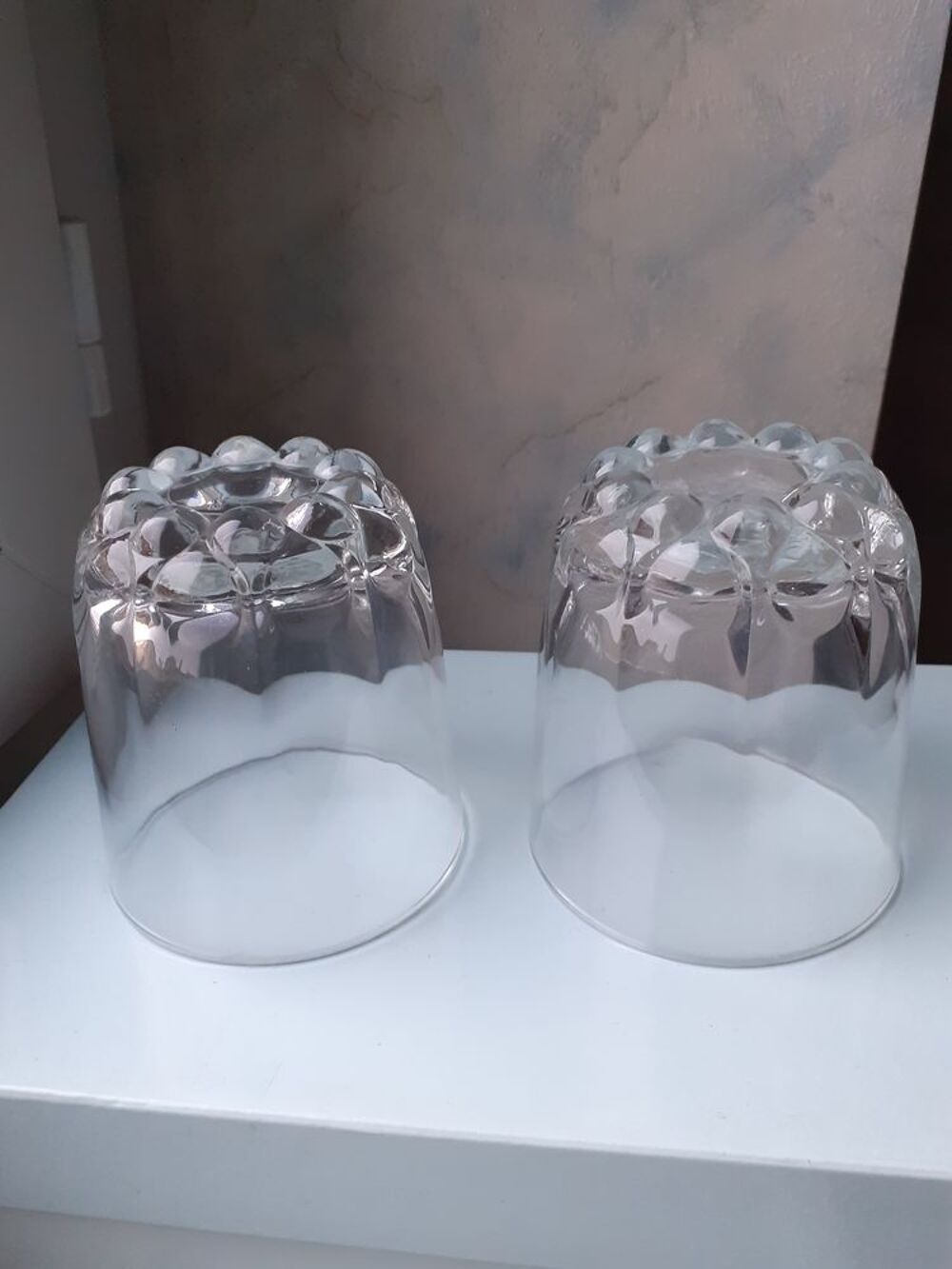 Lot de 2 verres vintage Cuisine