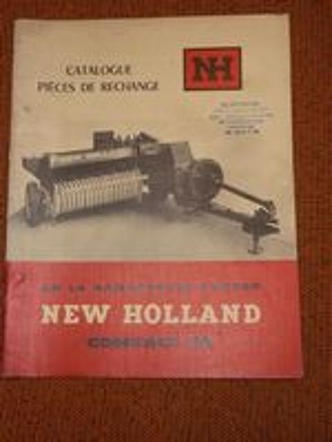   Catalogue de pièces détachées pour presse NEWHOLLAND Compact 