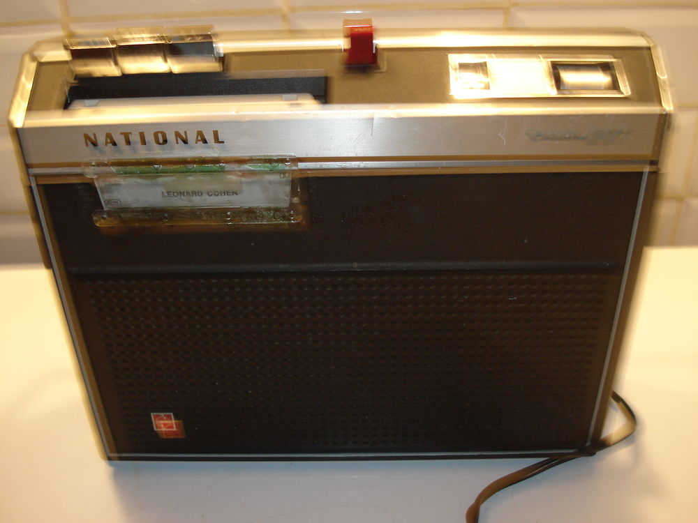 lecteur de K7 magn&eacute;tophone NATIONAL RQ-207S (devenu PANASONI Audio et hifi