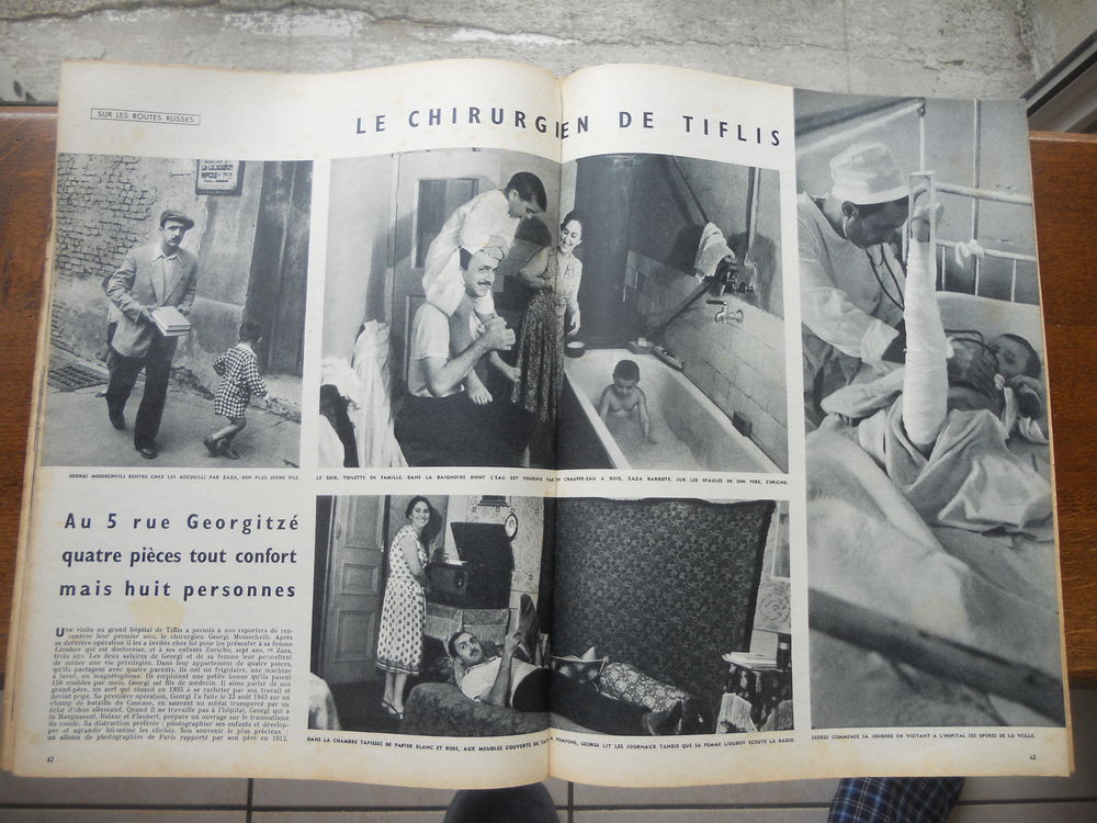 PARIS MATCH A L'AVENTURE CHEZ LES RUSSES 1957
Livres et BD