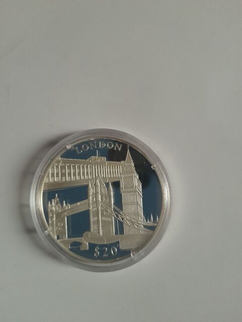  PIECE 20 DOLLARS ARGENT 35 Bourgneuf-en-Retz (44)