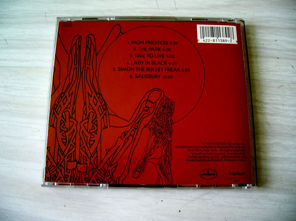 CD URIAH HEEP Salisbury (USA) CD et vinyles