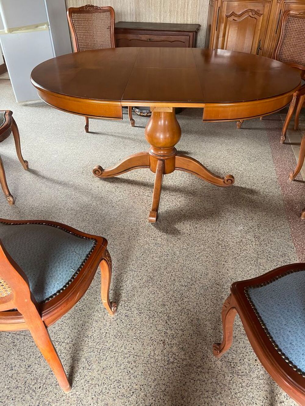 Ensemble de meubles style Louis XVI en Merisier Meubles