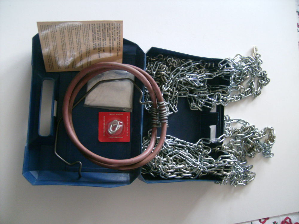 Chaines &agrave; neige" konig " Bricolage