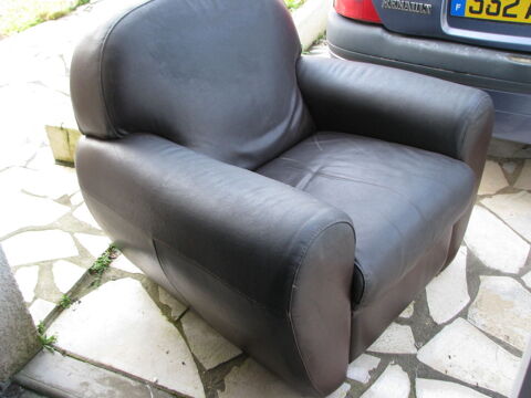 fauteuil club cuir véritable 210 Lanester (56)