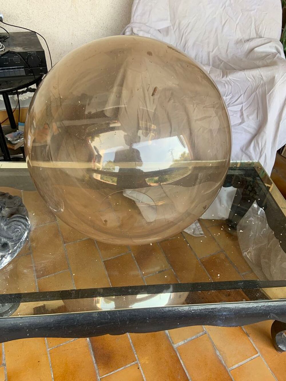 Socle en fonte pour lampe ou autre Décoration