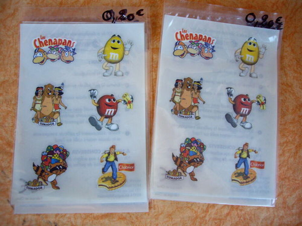 Lot de Magnets/D&eacute;calcomanies/Auto-collants Jeux / jouets