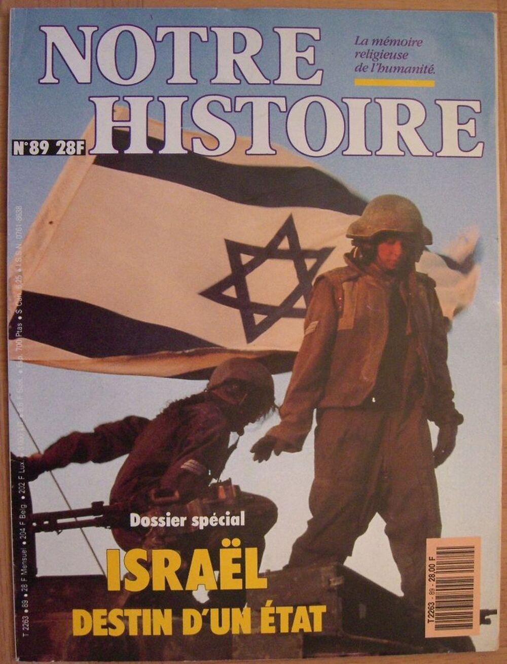 Revue magazine Notre Histoire n&deg; 89 (mai 1992)
Livres et BD