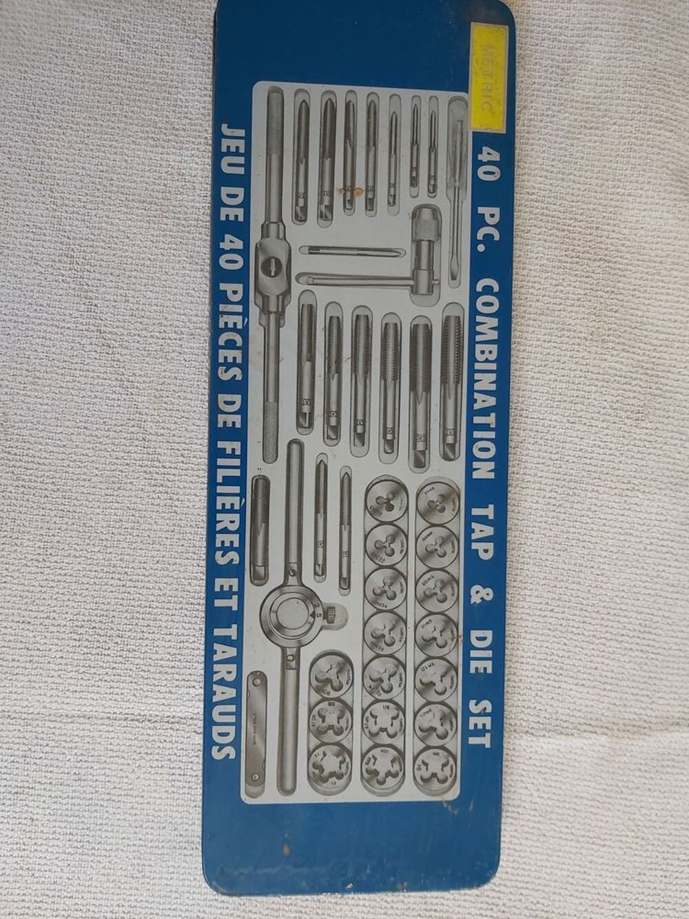 boite de filetages METRIX Bricolage