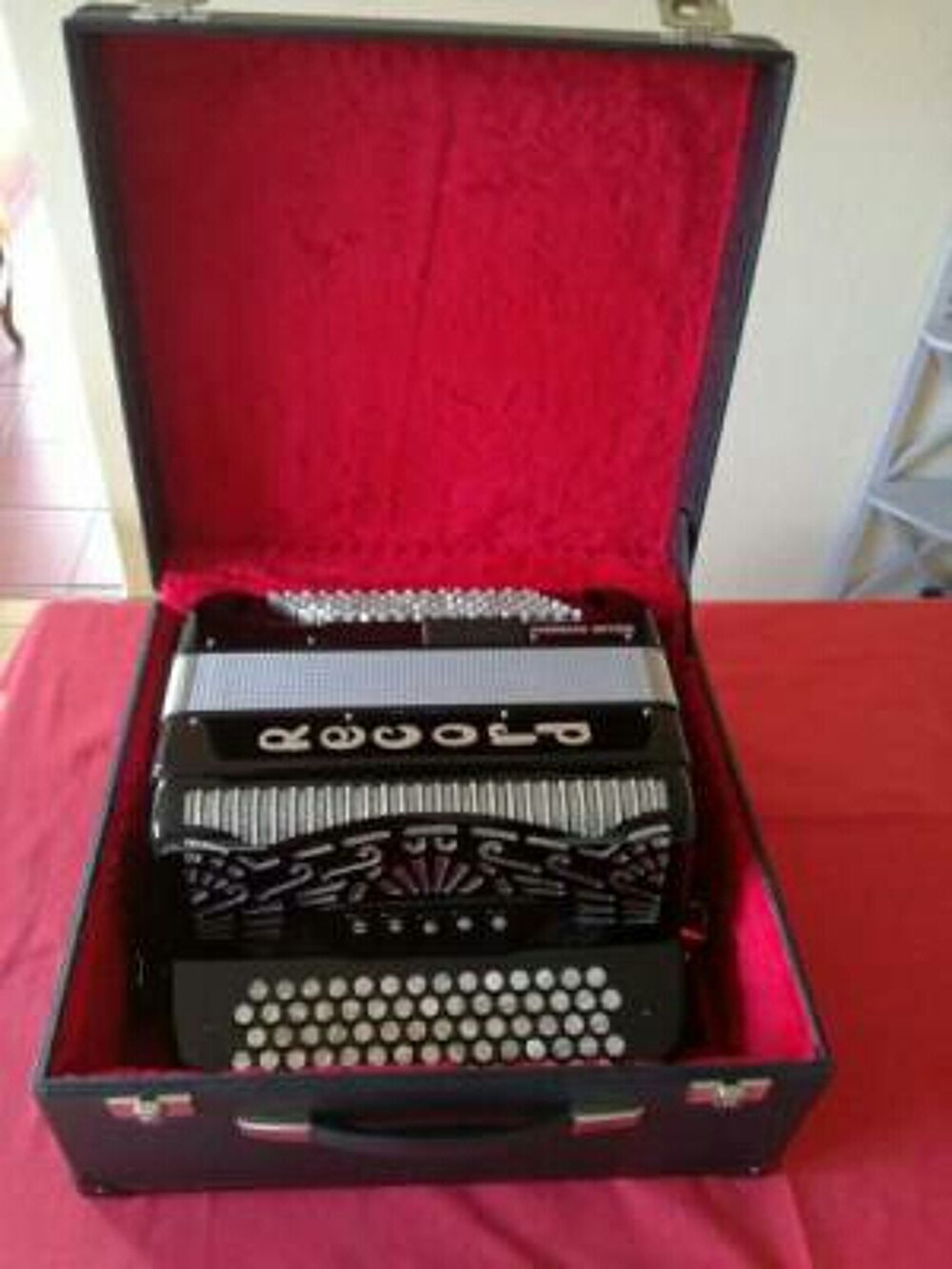 Accord&eacute;on chromatique RECORD comme neuf Audio et hifi