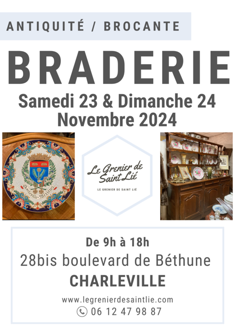Braderie brocante Charleville bd de bethune le 23 et 24 nove 1 Charleville-M�zi�res (08)