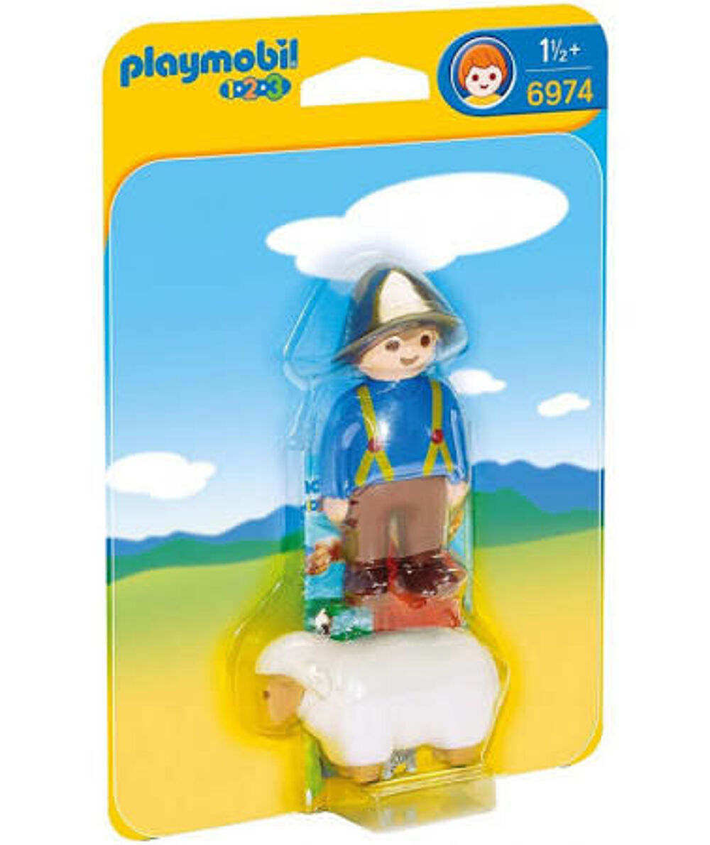 Playmobil Gardien avec mouton 1.2.3 6974 Jeux / jouets