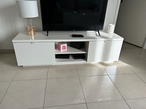 Meuble TV Blanc IKEA 90 Bussy-Saint-Georges (77)