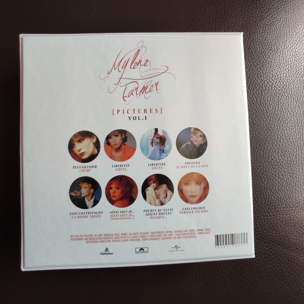 Coffret Myl&egrave;ne Farmer neuf scell&eacute; CD et vinyles