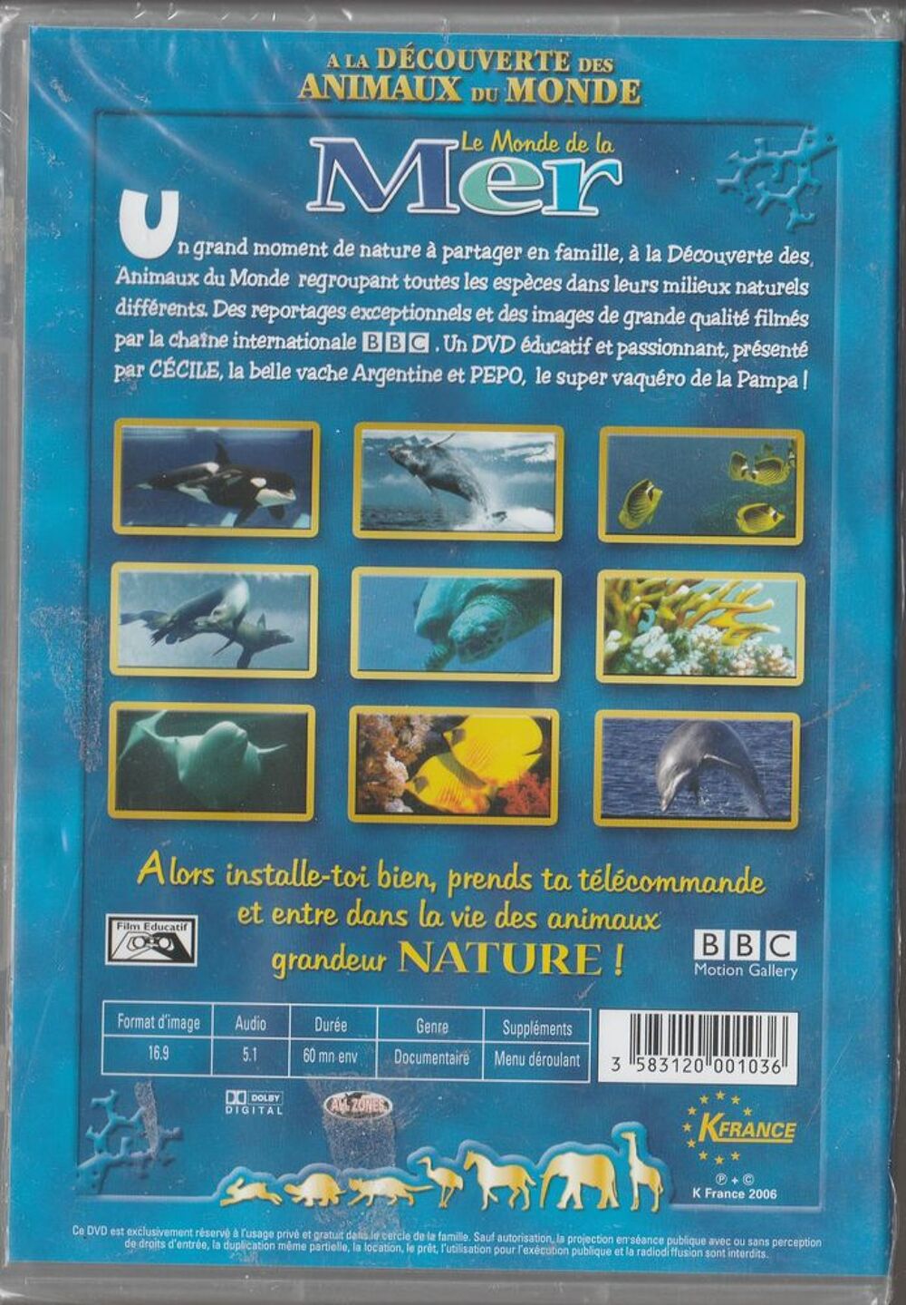 Le Monde de la Mer DVD et blu-ray