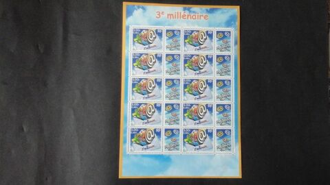 Timbres de France 3�me mill�naire 6 Angers (49)